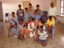 group of challenged children of MS