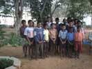 children sing for Phil and Trix