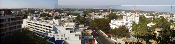 The Pan view of Bangalore Ulsoor