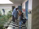 meeting the challenged children