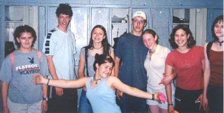 L-R: Vanessa, Phil, Krysta, Allison, Jeff, Kat, Veronica, Jen