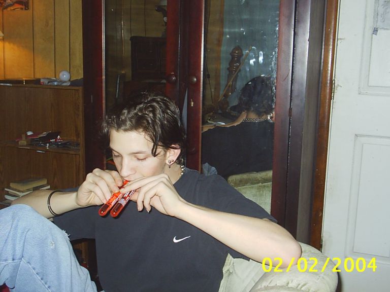 Ben getting drunk