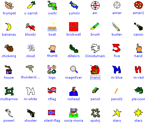 strange cursors