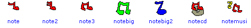 musical notes