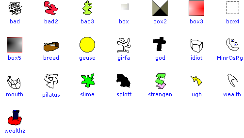 very strange cursors