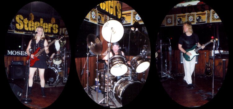 Playing Sharkys in Latrobe during Pgh. Steelers training camp...August 18, 2004