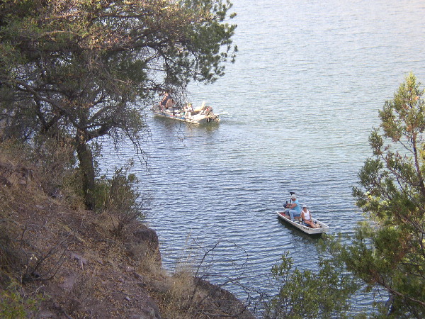 Boats on the lake