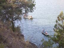 Boats on the lake