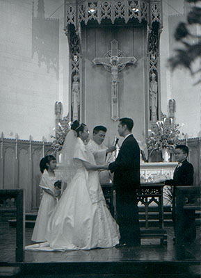 Taking their vows