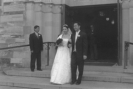 first steps officially married