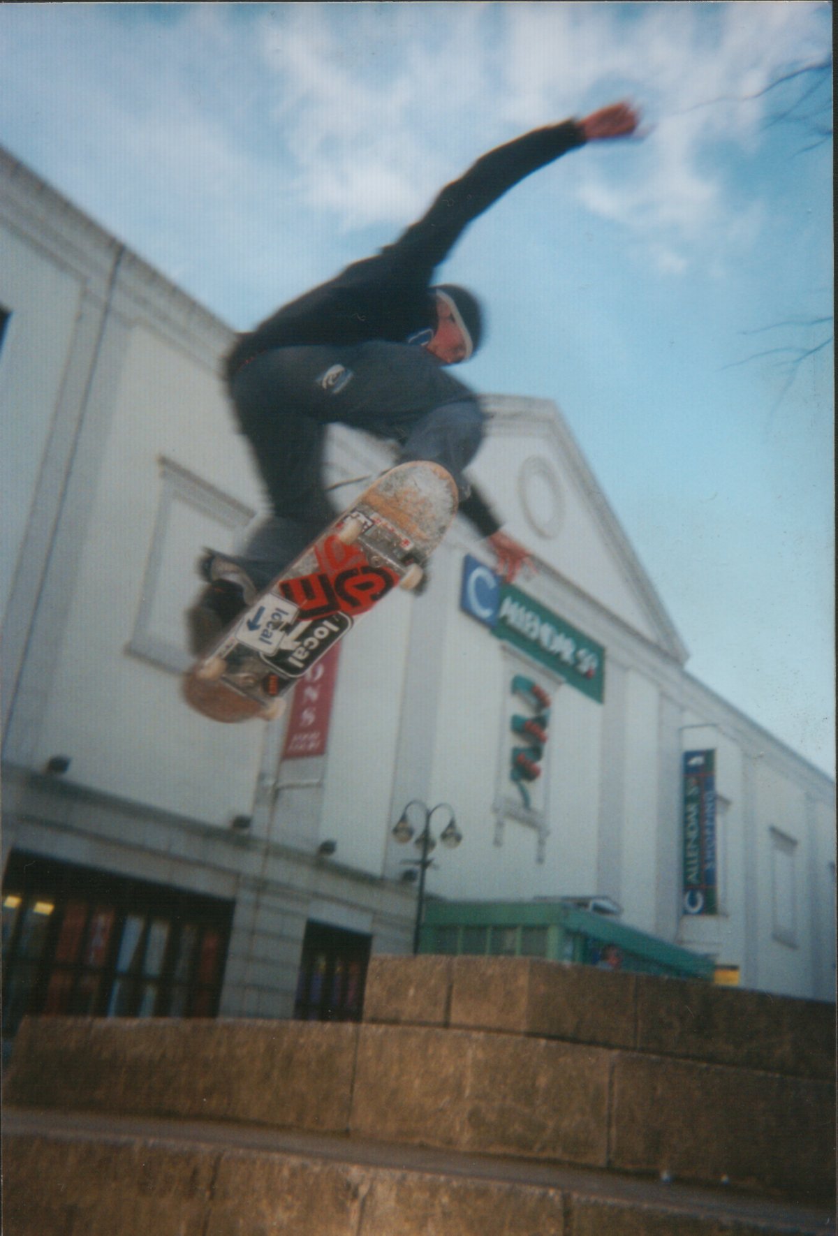 Jazz - BS 180 off of the deep 3 set at callendar square