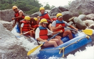 rafting