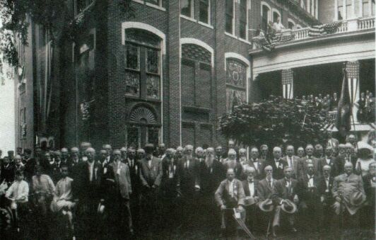 Left image of 1911 Confederate Reunion
