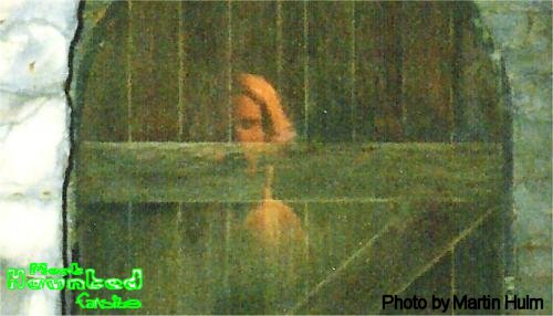 Ghostly Image In Doorway