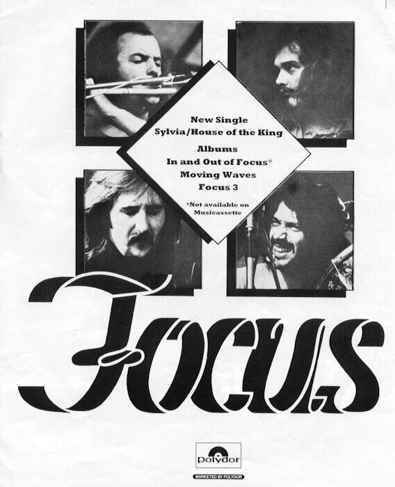 FOCUS advert 1973