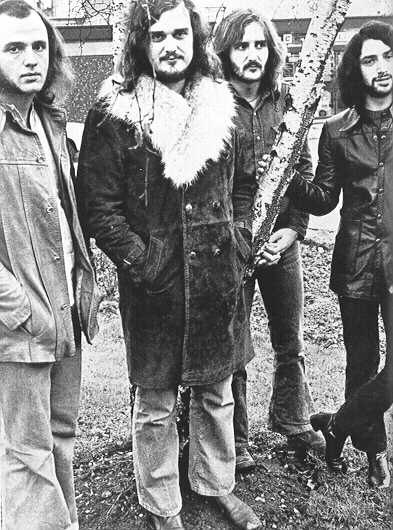 FOCUS outside the BBC in London, before the Old Grey Whistle Test program in 1973