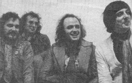 The new Focus line-up (left to right): BERT RUITER, DAVID
KEMPER, THIJS VAN LEER and PHILIP CATHERINE