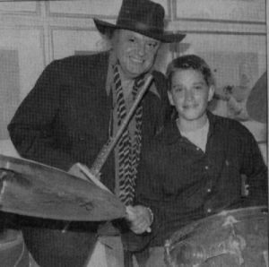 Thijs with his son Ruben, 13