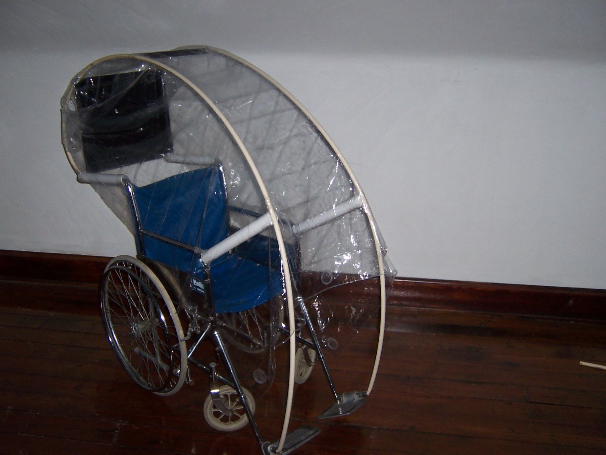 Picture of R.D.G.Hayden Rainproof wheel chair bubble!