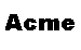 Acme logo