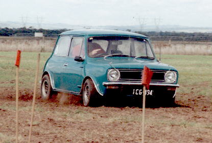 Graham Hill - Leyland Mini