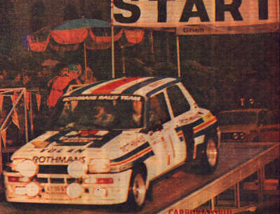 1983 1984 And 1985 Attila Ferjancz Renault 5 Turbo