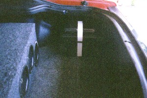 Battery box in hatch