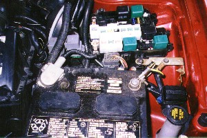 Stock battery location
