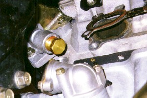 Intake EGR blocked off