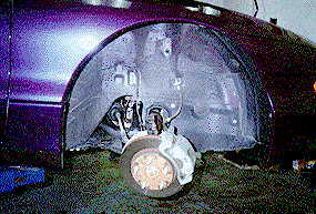 Front well w/o strut