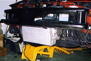 IC mounted with front off