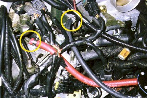 FPR and return line connections