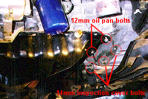 Bolt locations