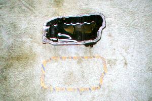 2.5L oil pan and gasket