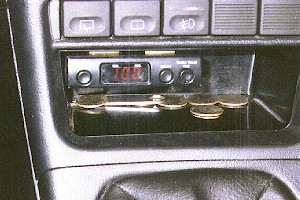 Turbo timer mounted