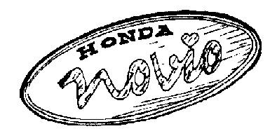 Honda Novio emblem