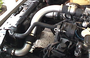 intercooler outlet & up-pipe pipe