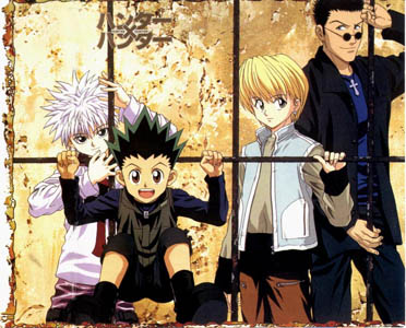 killua, gon, kurapica, leorio