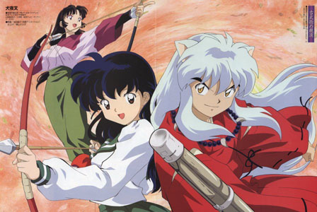 sango, kagome, inuyasha