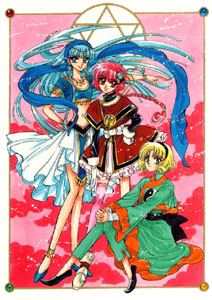 hikaru, umi, fuu