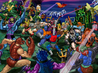 The Battle Erupts