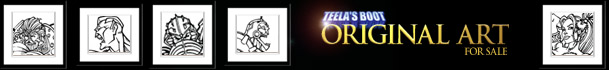 Teela's Boot Production Art Sale