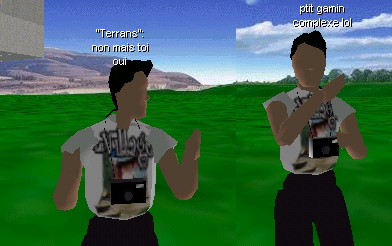 Terrens et mouaaaaa en train de se&nbsp; chuchoter des ti mots 
