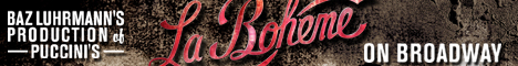 La Boheme on Broadway!