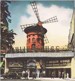 The Moulin Rouge as it looked at the turn-of-the-century