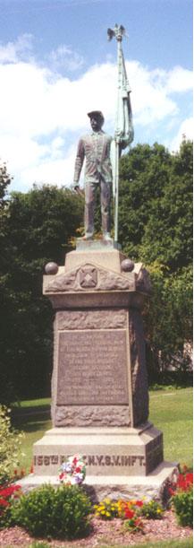 Photograph taken of the Monument on a Summer Afternoon