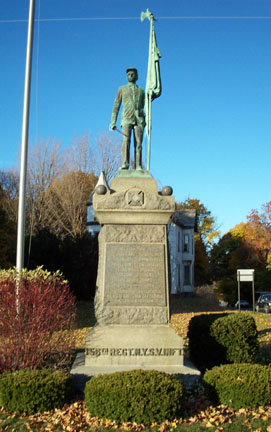 Photograph of the Monument Taken on a Autumn Morning 
