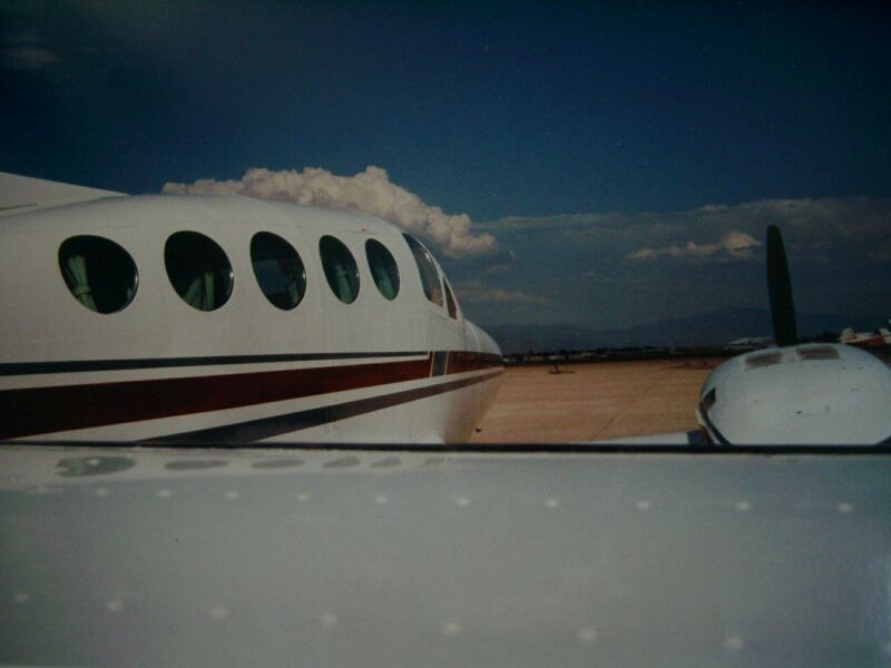 A Cessna 414A...&nbsp; We are very experienced with operating twin Cessnas.