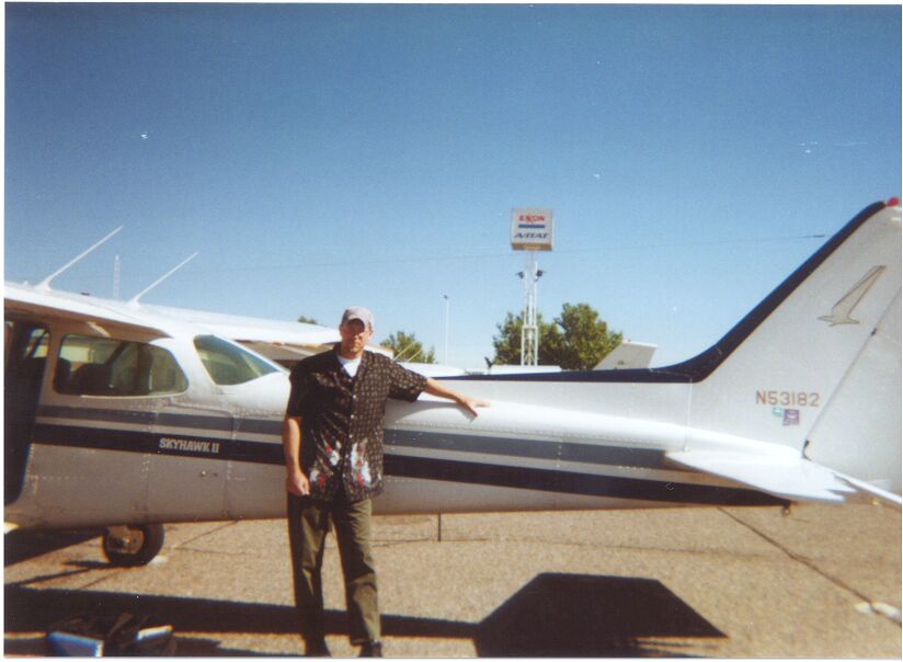 Mike Haag, Private Pilot.