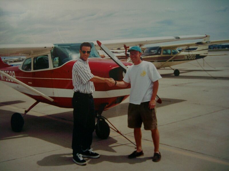 Who's that?&nbsp; Scott Tompkins solos N79529.&nbsp; Scott was also Matt's first instrument student.